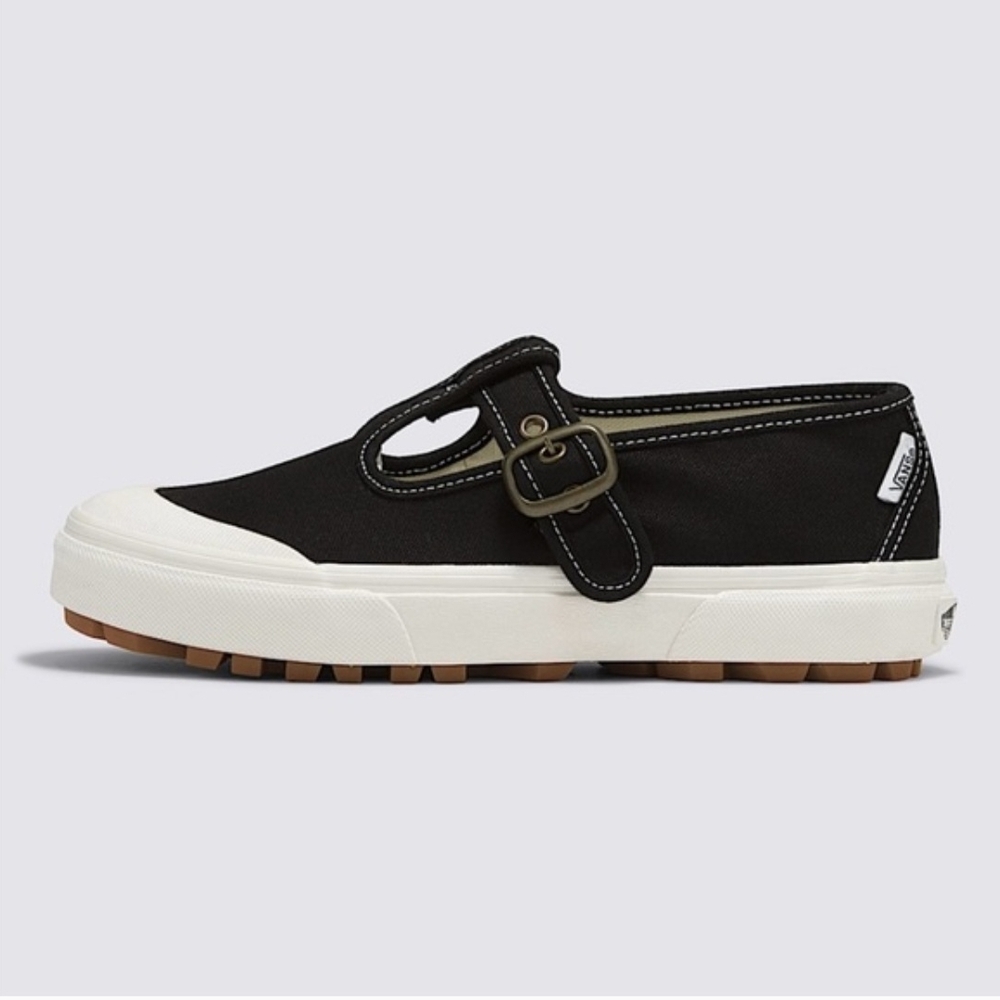 ποΈ Vans Black and White Mary Janes Buckle Sneakers π€π€ - Picture 4 of 11
